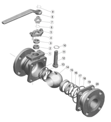 Metal Ball Valves Floating Stainless Steel Ball Valve