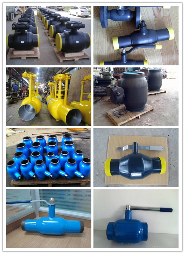 API 6D High Pressure Trunnion Mounted Full Welded Ball Valve Pn100