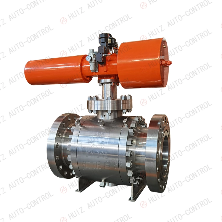 Fire Safe Design Forged Stainless Steel Integrated Body Screw Vent Flanged Double Block and Bleed Floating &amp; Trunnion Mounted Dbb Twin Ball Valve