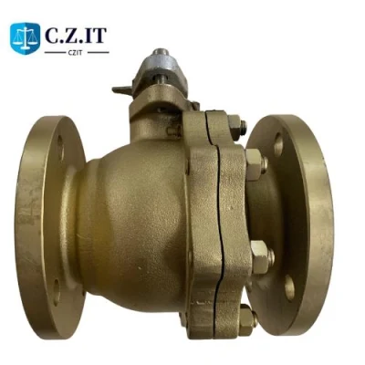 150# ASME B16.5 RF Valve API 6D Anti-Static B148 C95800 Bronze A216 Wcb Cast Carbon CF8 CF8m Stainless Steel Flange End Trunnion Mounted Floating Ball Valve