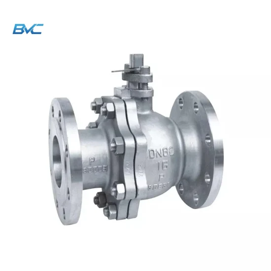 Fire Protection Wcb CF8 CF8m Cast Steel 2 PC Floating Ball Valve