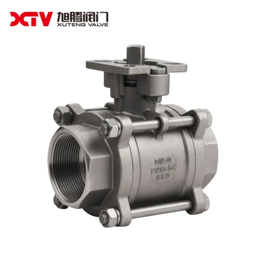 3-PCS Screwed Ball Valve