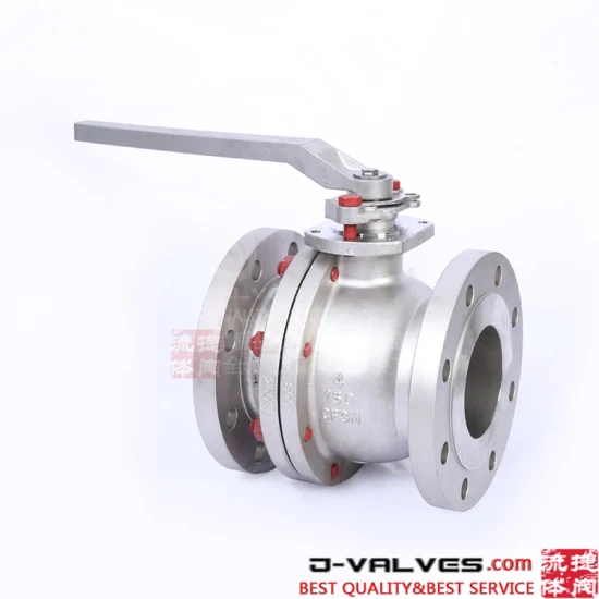 ASME B16.34/API608/API6d/JIS/DIN/GB 2 Piece Flanged Ball Valve Carbon Steel&Stainless Steel Ball Valve Ss Ball Valve Full Bore Trunnion&Floating Ball Valve